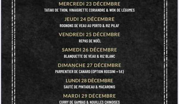 Le Red Store pendant les fêtes